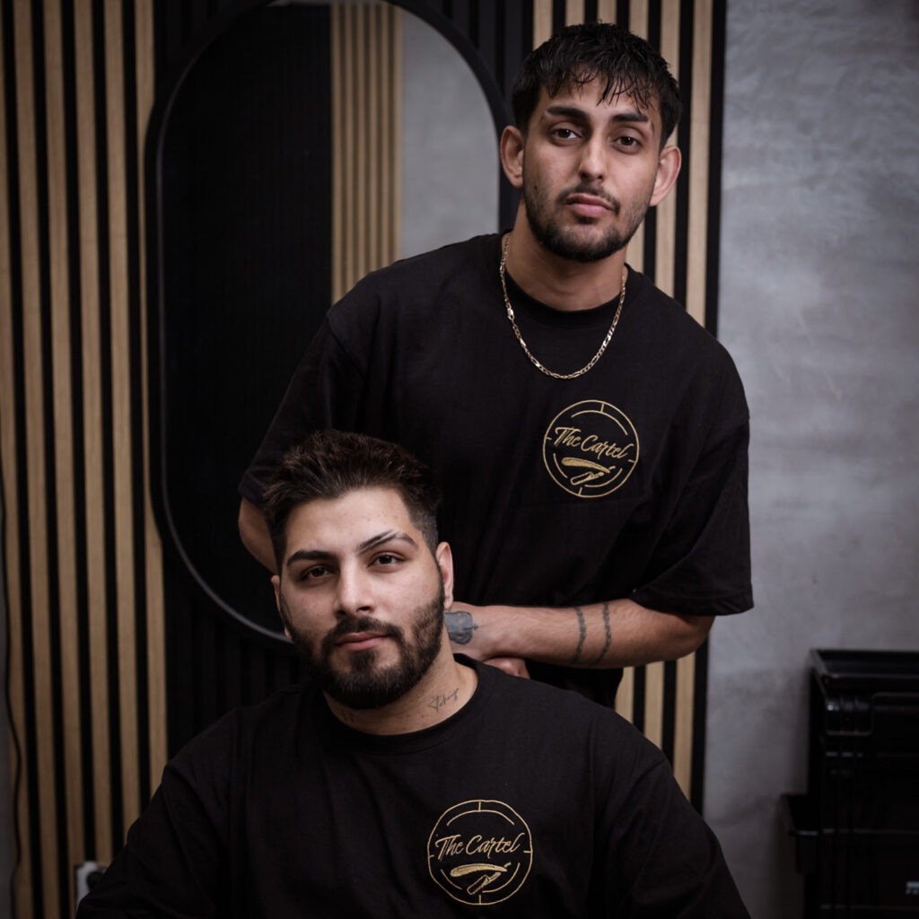 Patrik a David – barbershop